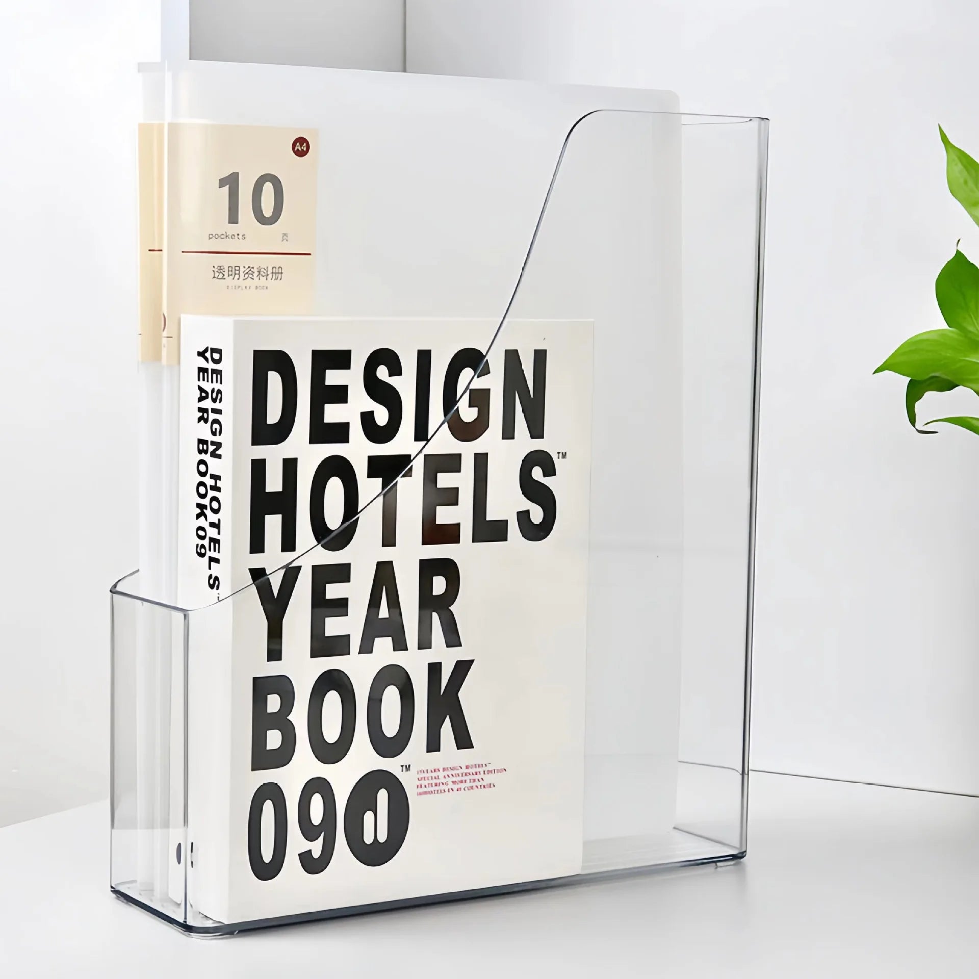 Plastic Desk Magazine Organiser