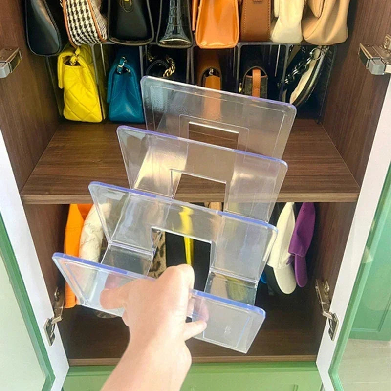 Acrylic Handbag Storage Rack