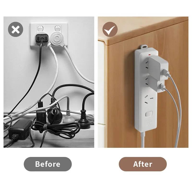 Self-Adhesive Socket Fixer & Cable Organiser
