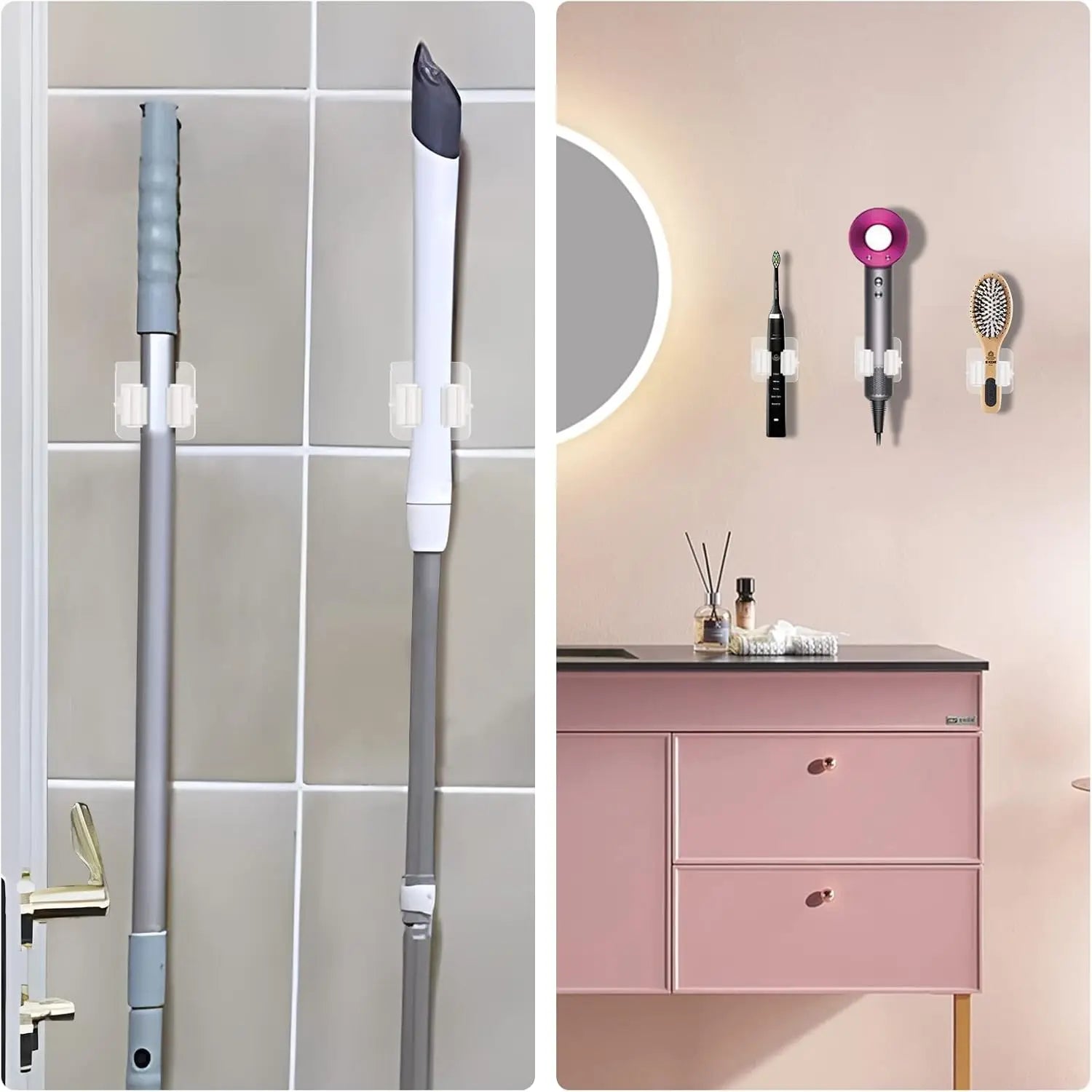 Multi-Purpose Adhesive Wall Hooks