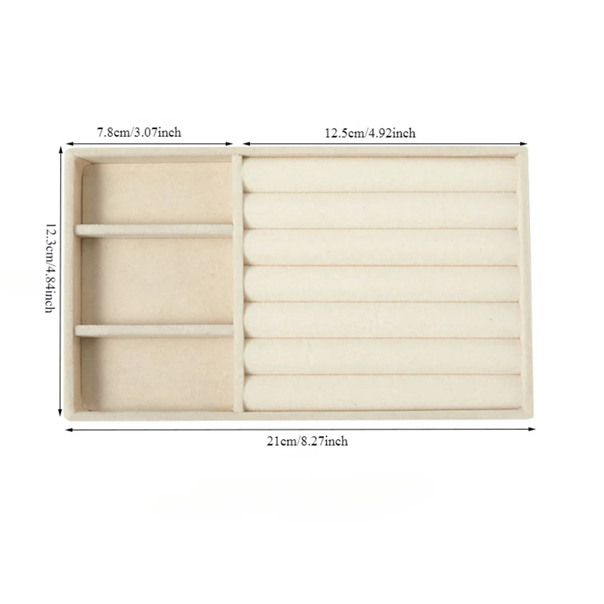 Velvet Jewellery Display Tray