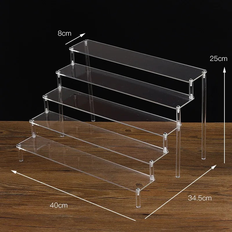 Tier Clear Acrylic Display Riser