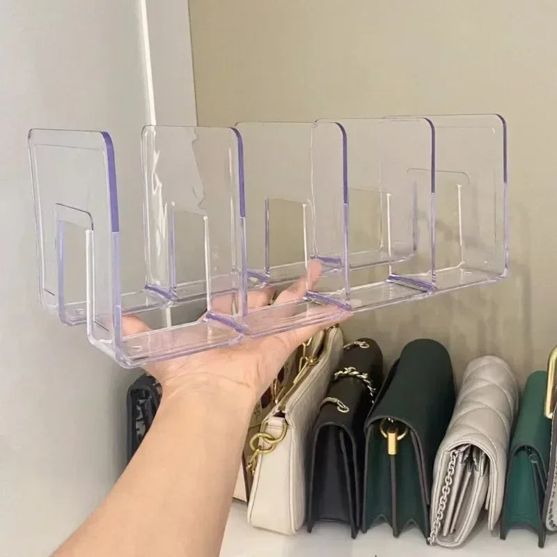 Acrylic Handbag Storage Rack