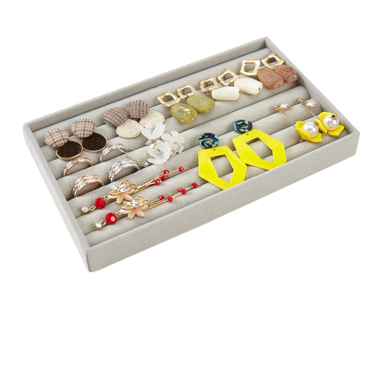 Velvet Jewellery Display Tray