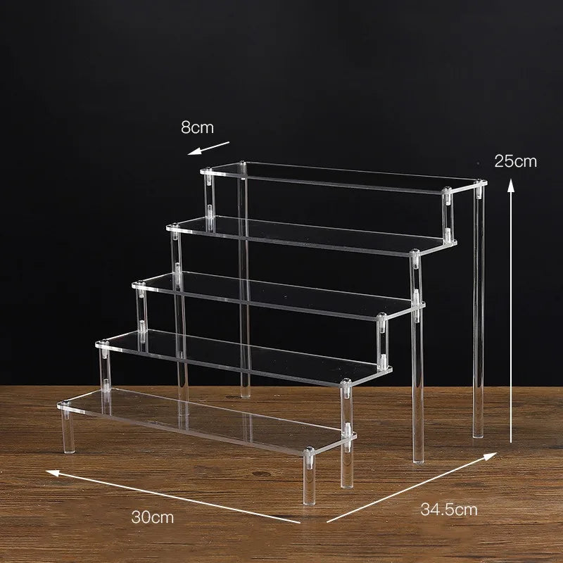 Tier Clear Acrylic Display Riser