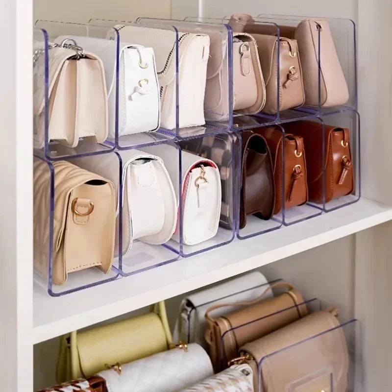 Acrylic Handbag Storage Rack