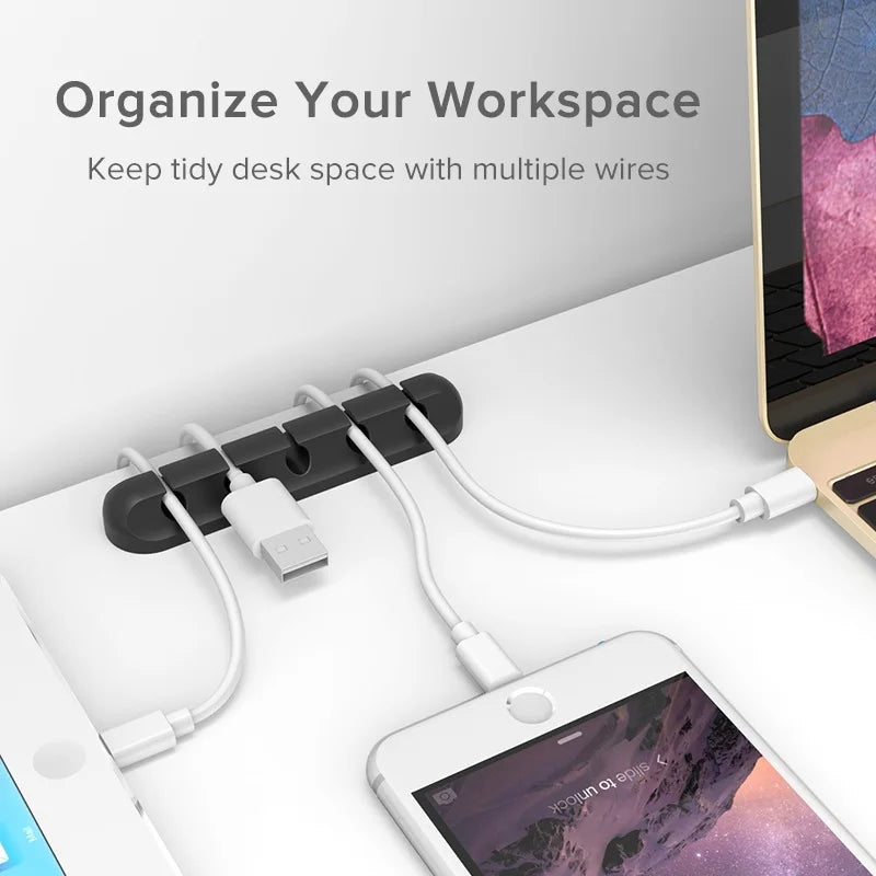 Silicone Cable Organizer