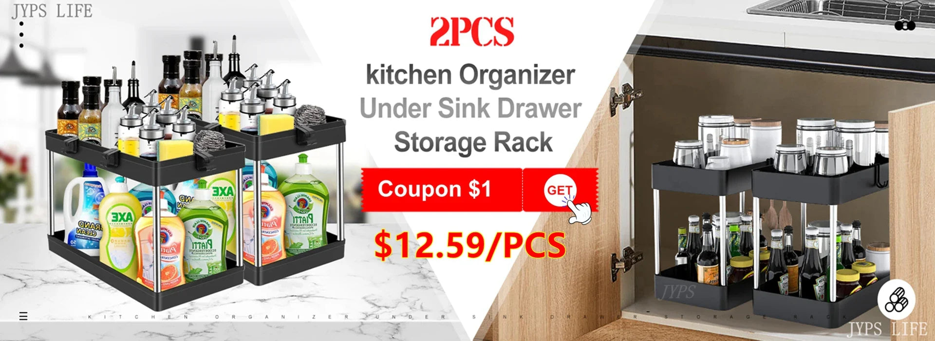Tier Under Sink Organizer