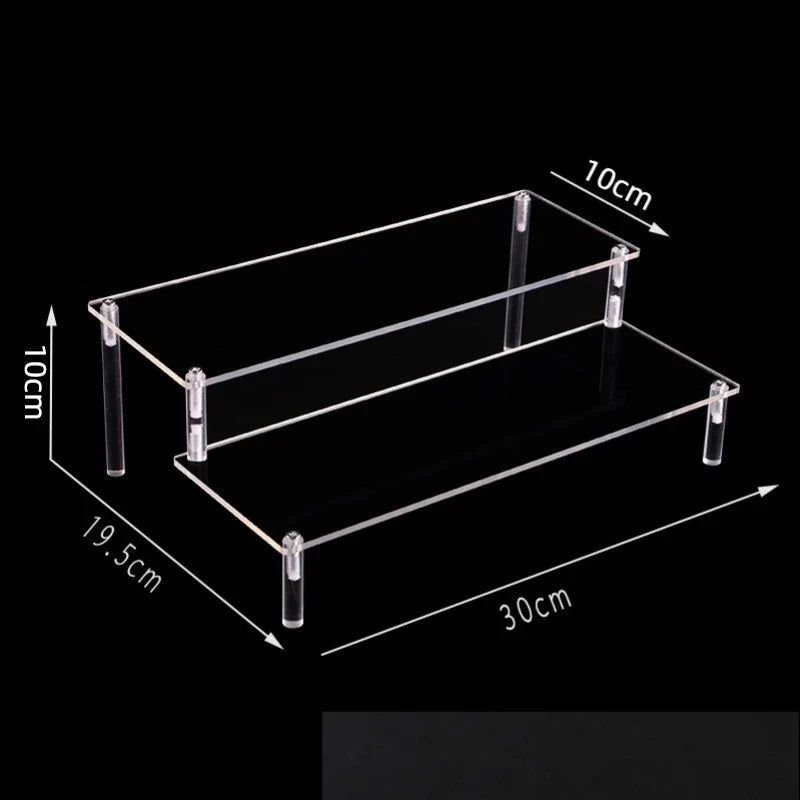 Tier Clear Acrylic Display Riser