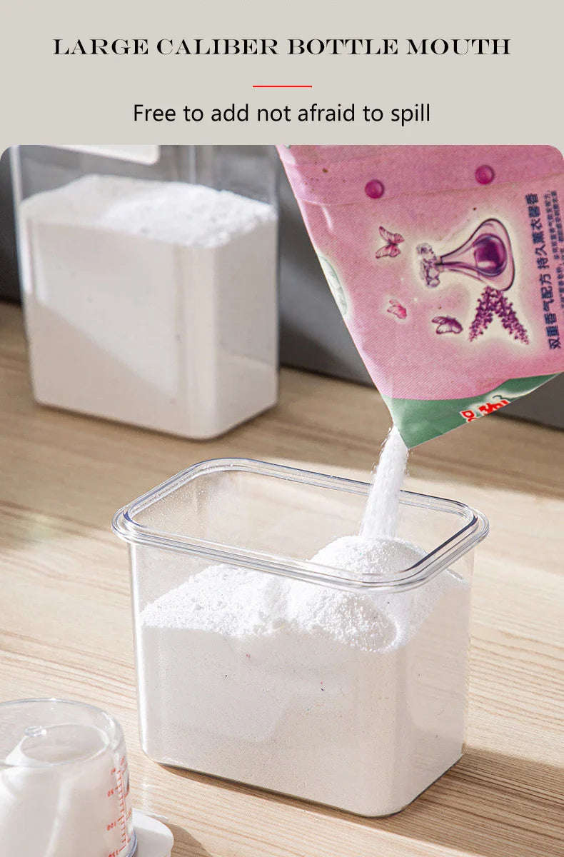 Laundry Detergent Powder Storage Box