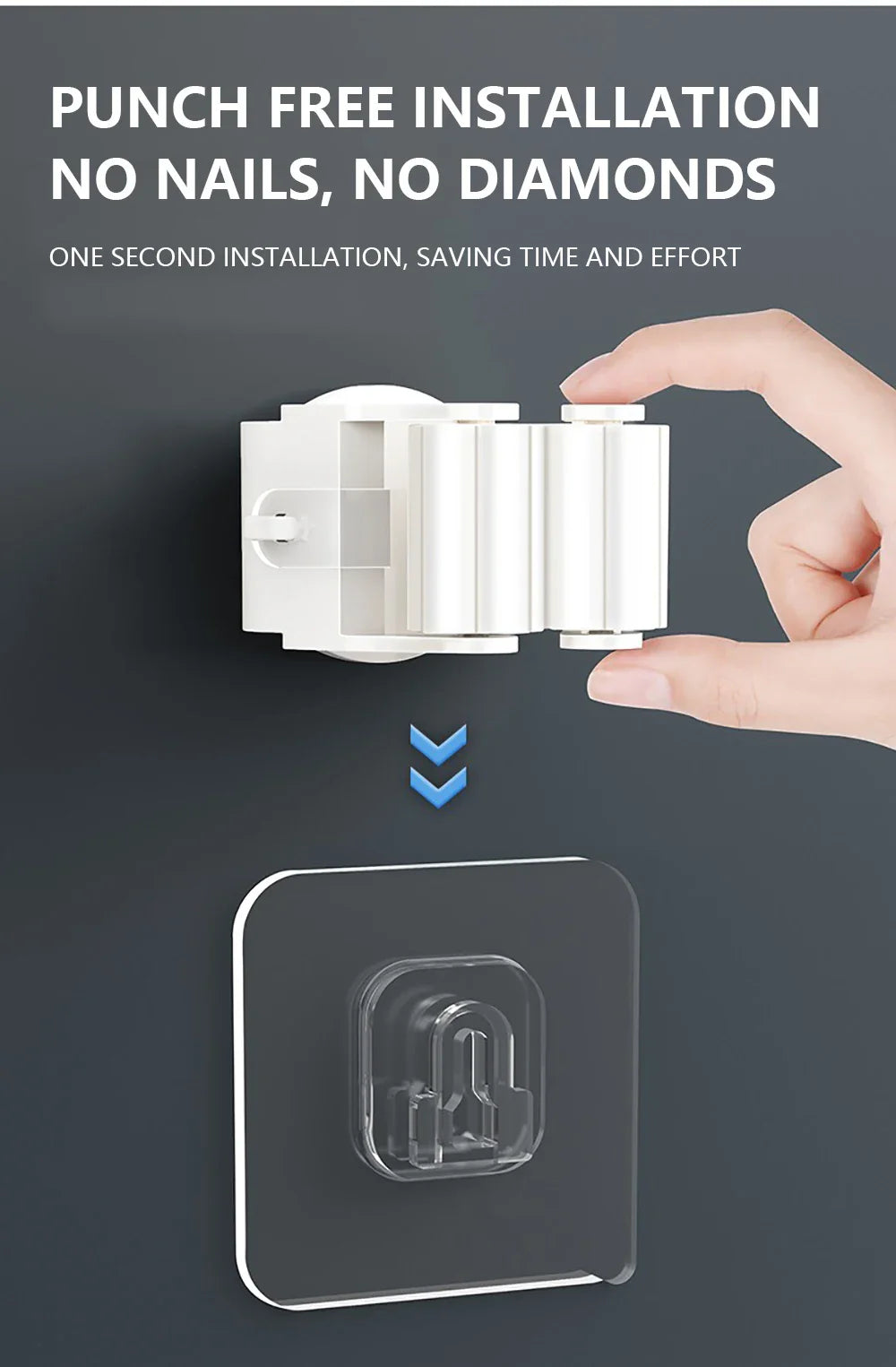 Multi-Purpose Adhesive Wall Hooks