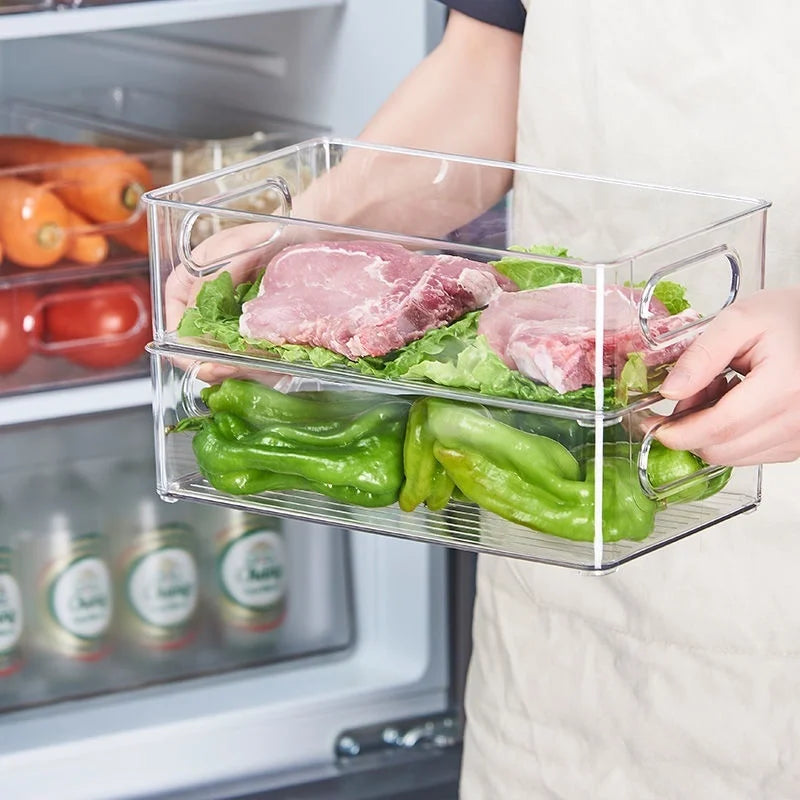 Plastic Transparent Crisper Box