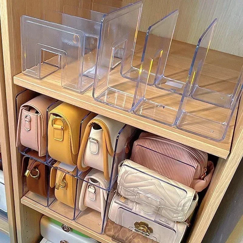 Acrylic Handbag Storage Rack